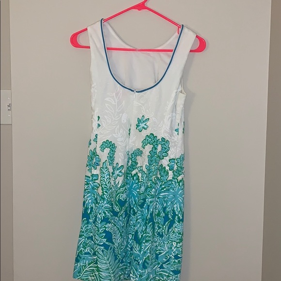 Lilly Pulitzer Blue & White Mini Dress - Picture 3 of 3